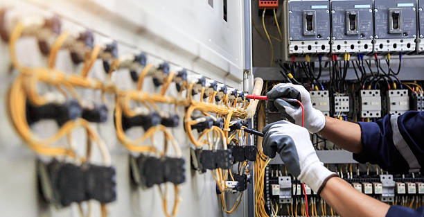 Professional Electrician technician working in Trooper, PA